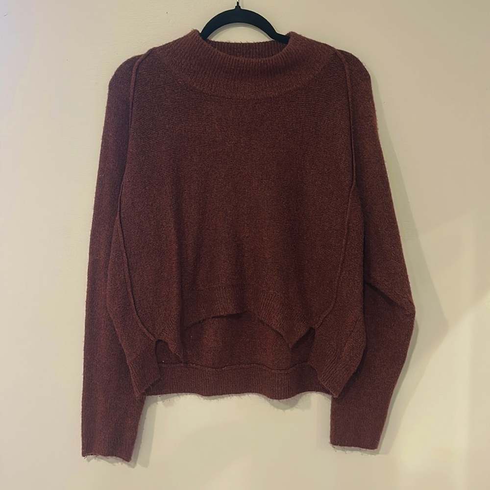 Mock neck sweater